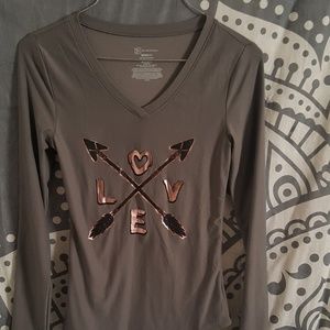 Cute long-sleeve top